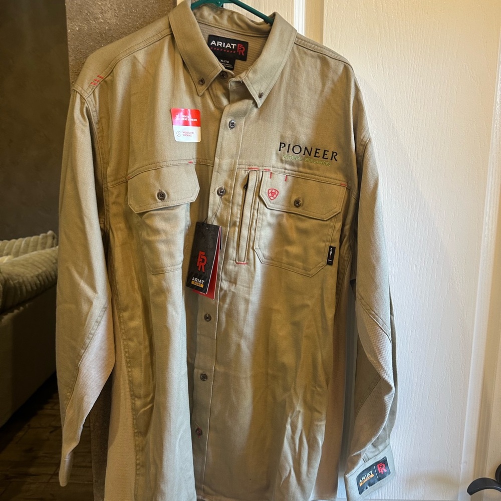 Ariat Tan Lightweight Shirt Jacket
